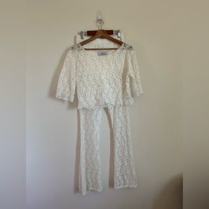 Auguste the Label White Lace Set